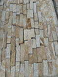 Фасадна плитка із сланцю "Золото" для цоколя, фасаду, облицювання будинку, фото 9