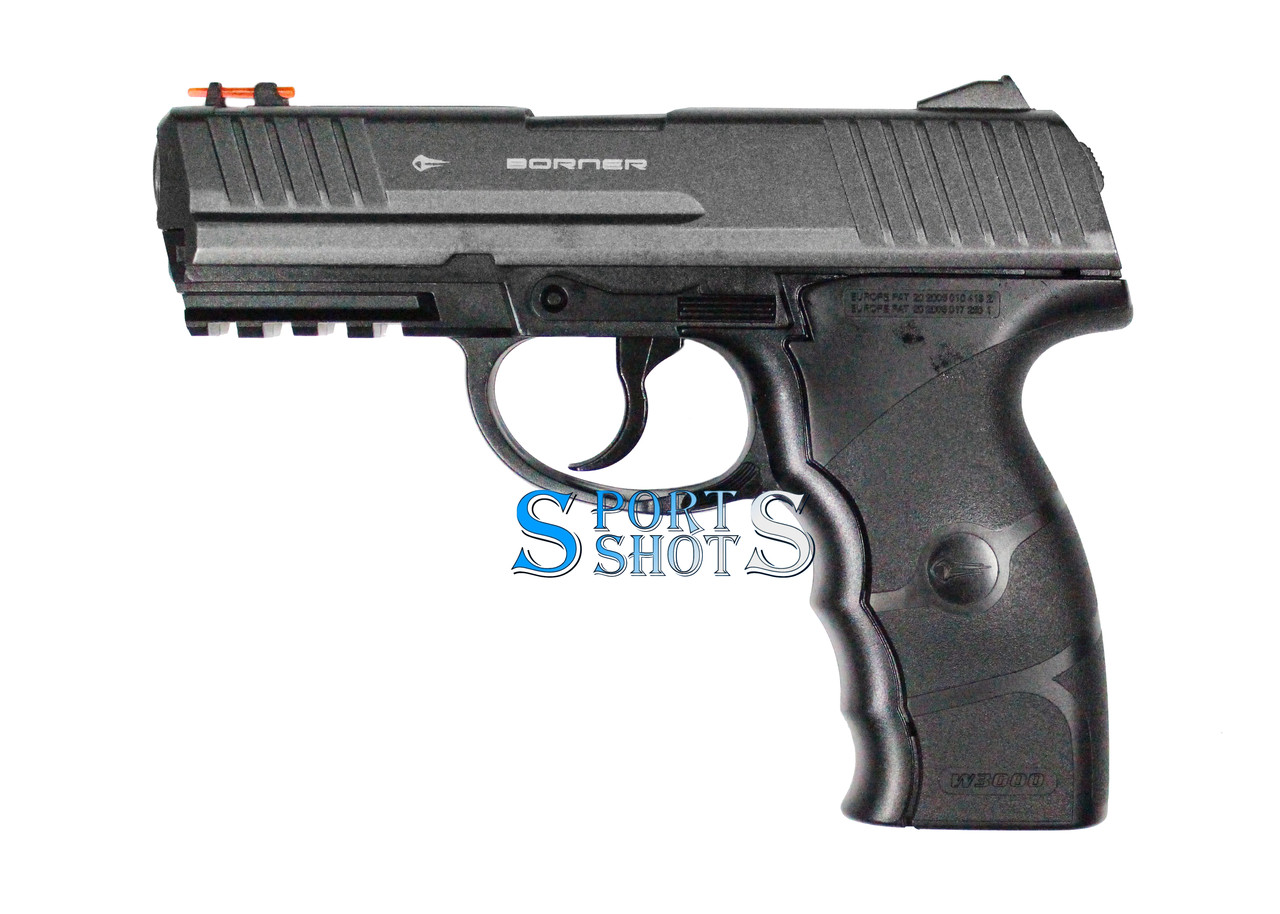 Пневматичний пістолет Borner W3000 (полімер) JGR