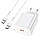 Мережевий зарядний пристрій HOCO N22 Jetta PD25W charger set(Type-C to Type-C)(EU) White, фото 8