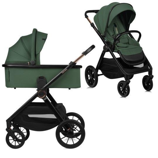 Універсальна коляска 2 в 1 Lionelo LAYLA 2IN1 GREEN FOREST
