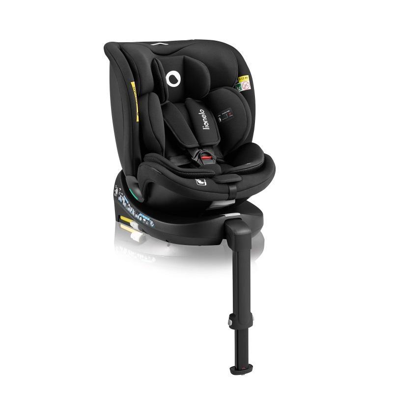 Дитяче автокрісло Lionelo NAVY I-size BLACK ONYX