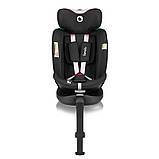 Дитяче автокрісло Lionelo NAVY I-size BLACK PINK, фото 2