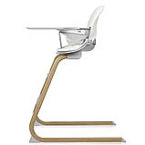 Стільчик для годування Lionelo DALIA GREY STONE NATURAL, фото 2