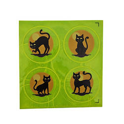 Декор на Хелловін Світловідбиваючі стікери