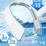 Новий вентилятор F58+ No Blade Neck з великою потужністю вітру, безшумний, стильний, з тривалим терміном служби, побутова техніка, фото 4