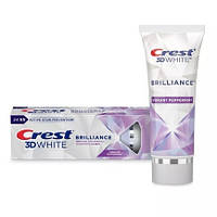 Crest 3D White Brilliance 130 г Vibrant Peppermint Зубная паста отбеливающая для удаления налета