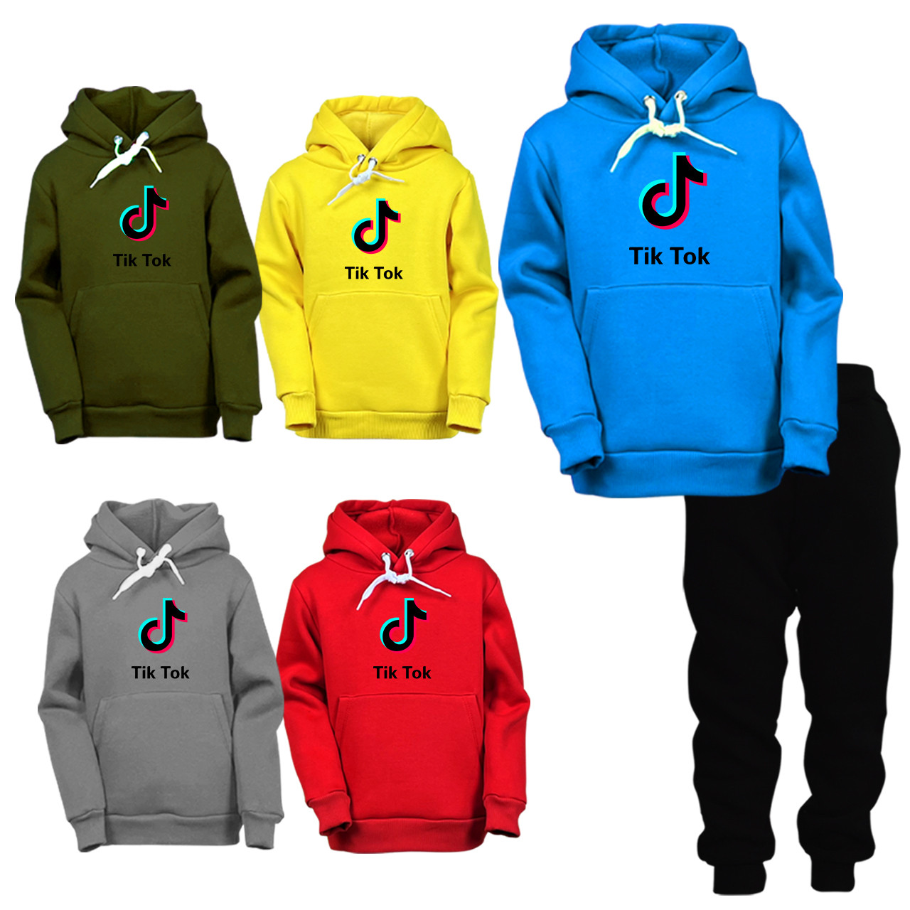 Теплий спортивний костюм для хлопчика на флісі Tik Tok, 4-16 років, фото 1