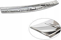 Захисна накладка на задній бампер для VW Passat B9 Variant 2024+ /хромована нерж.сталь/