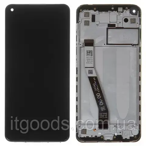 Дисплей (модуль) + сенсор з рамкою для Xiaomi Redmi Note 9 | Redmi 10X 4G M2003J15SC M2003J15SG M2003J15SS, Original (PRC)