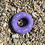 Еспандер кистьовий PowerPlay PP-4331, силіконовий, 20-25-30 кг, Фиолетовый - для зміцнення хвата і передпліччя, фото 9