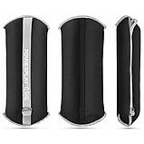 Обважнювачі для ніг та рук PowerPlay PP_4349, 2×0,5 кг, Чорні (2 шт.) - для фітнесу, бігу та аеробіки, фото 6