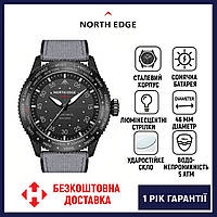 (ОРИГІНАЛ) North Edge Snow Leopard 5 BAR, Тактичний годинник з компасом, водонепроникний годинник