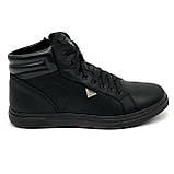 Чоботи чоловічі чорні на вовні зі шнурівкою та замком МАКСУС ХИМАРС розмір 40, фото 4