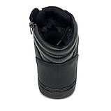 Чоботи чоловічі чорні на вовні зі шнурівкою та замком МАКСУС ХИМАРС розмір 40, фото 6