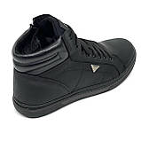 Чоботи чоловічі чорні на вовні зі шнурівкою та замком МАКСУС ХИМАРС розмір 40, фото 7