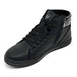 Чоботи чоловічі чорні на вовні зі шнурівкою та замком МАКСУС ХИМАРС розмір 40, фото 8