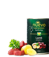 Nuevo Dog Adult 400 г консерва для собак (з ягням і картоплею)