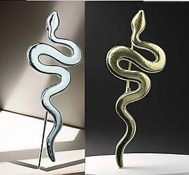 Брошка як повзунки змійки, зі сплаву, шпильки у формі маленьких тварин