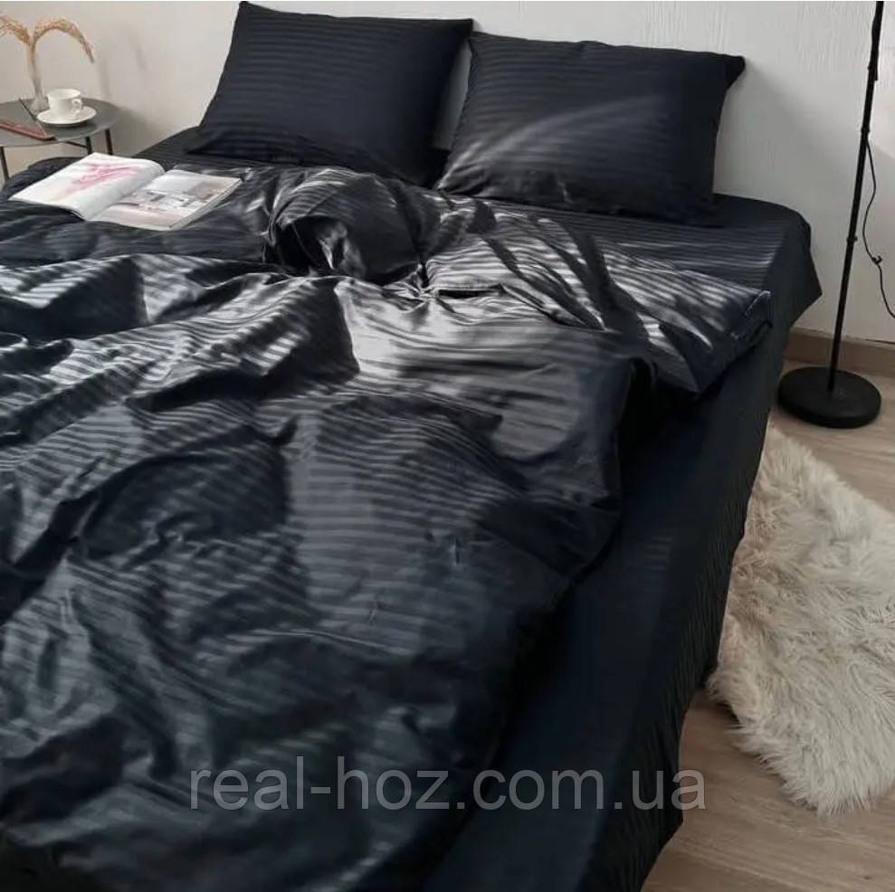 Комплект постільної білизни Stripe Sateen, фото 1