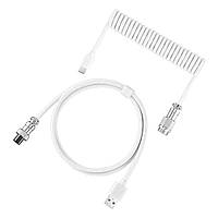Кастомний кабель для клавіатури та інших приладів Coiled cable USB-A - USB Type-C
