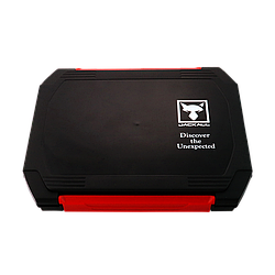 Коробка Jackall W Open Tackle Box M 2300D Black (167962) 1372012