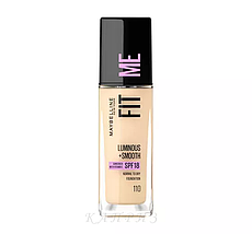 Тональна основа Maybelline Fit Me Luminous&Smooth, тон 110 30 мл