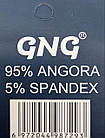 Чоловічі зимові шкарпетки з ангоркою теплі GNG з принтом якір, 10 пар/уп. асорті кольорів, фото 3