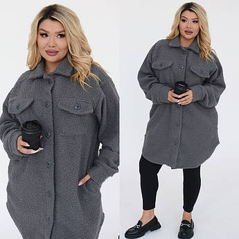 Жіночий подовжений кардиган-сорочка top