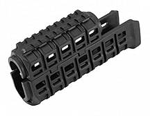 Цівка DLG Tactical (DLG-136) для АК-47/74 з планкою Picatinny + слоти M-LOK (полімер) чорна