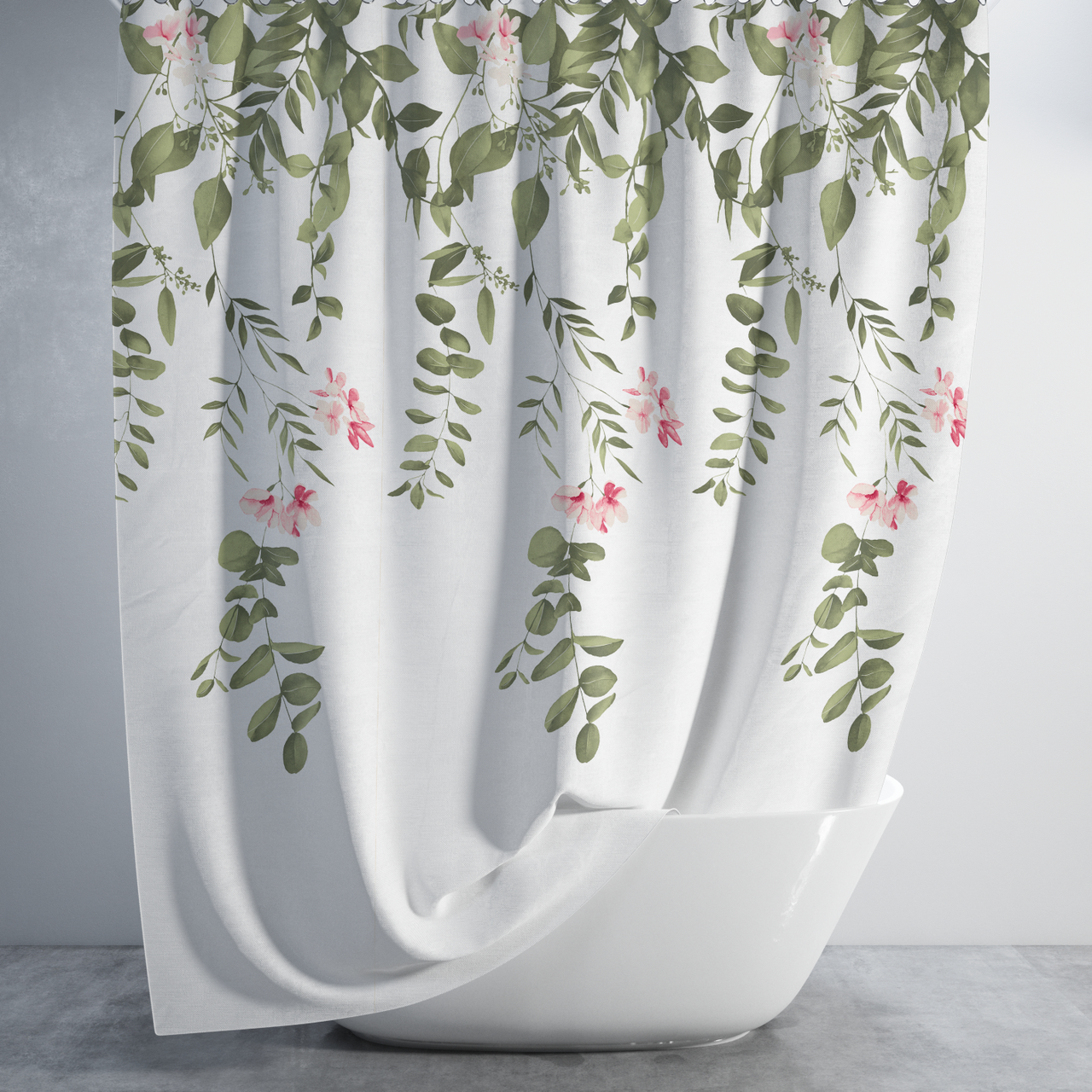 Штора для ванной Floral 180x200 см Tropik BS-7184