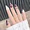 Накладні нігті 24 шт. + клей для нігтів, мигдаль для манікюру, фото 3