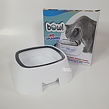 Миска-непроливайка Bowl для домашніх тварин об'ємом 1.5 л. HB-20, фото 2