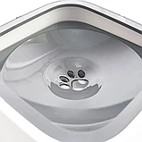 Миска-непроливайка Bowl для домашніх тварин об'ємом 1.5 л. HB-20, фото 8