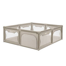 Манеж дитячий ігровий Lionelo Willow XL Beige Sand (складний, сумка для зберігання) Бежевий