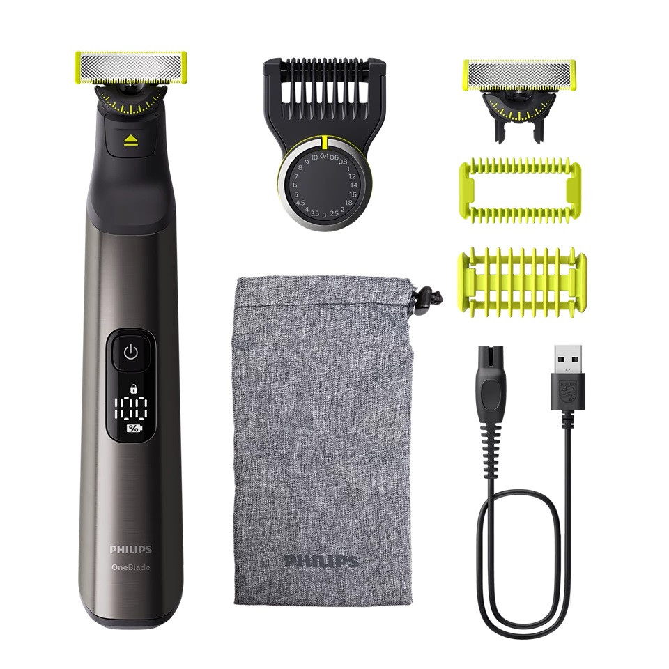 Електроверстат Philips OneBlade Pro QP6552/15 Чорний DS