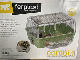 Клітка для хом'яків Ferplast COMBI 1 з ігровими тунелями, 40,5 x 29,5 x h 22,5 cm