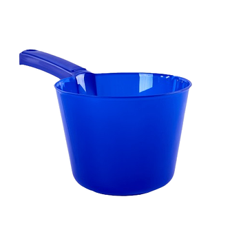 Ковшик 1л пластик синій Алеана