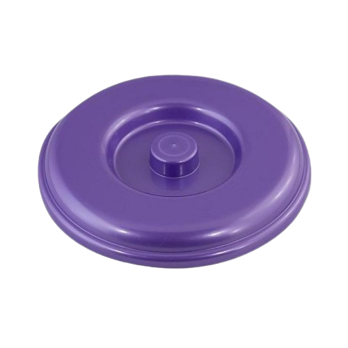 Кришка для відра 8л пластик фіолетовий перламутр Алеана, фото 1