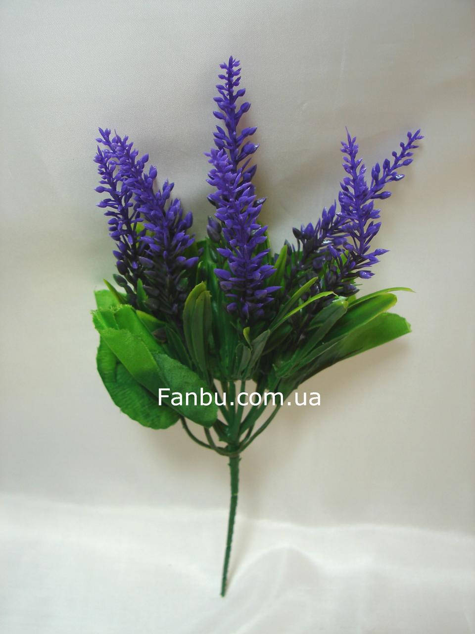 

Фиолетовое соцветие 27см, искусственный куст, Фиолетовый