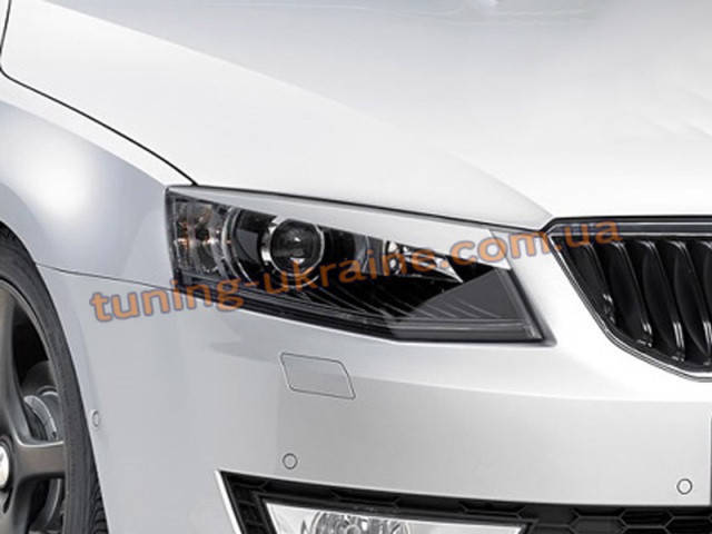 

Реснички Skoda Octavia A7 2013+, Черный