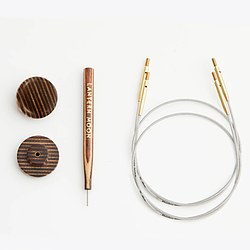 Поворотні кабелі (2шт) для спиць Lantern Moon 20см для створення спиць 40см