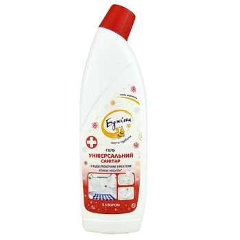 Засіб миючий 1л антимікробний "Універсальний санітар" Бджілка