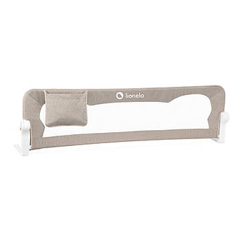 Бортик захисний для ліжка Lionelo Eva Beige Melange (поліестер, максимальне навантаження 27кг) Бежевий