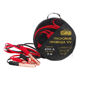Дроти пускові 400A 3м сумка СИЛА