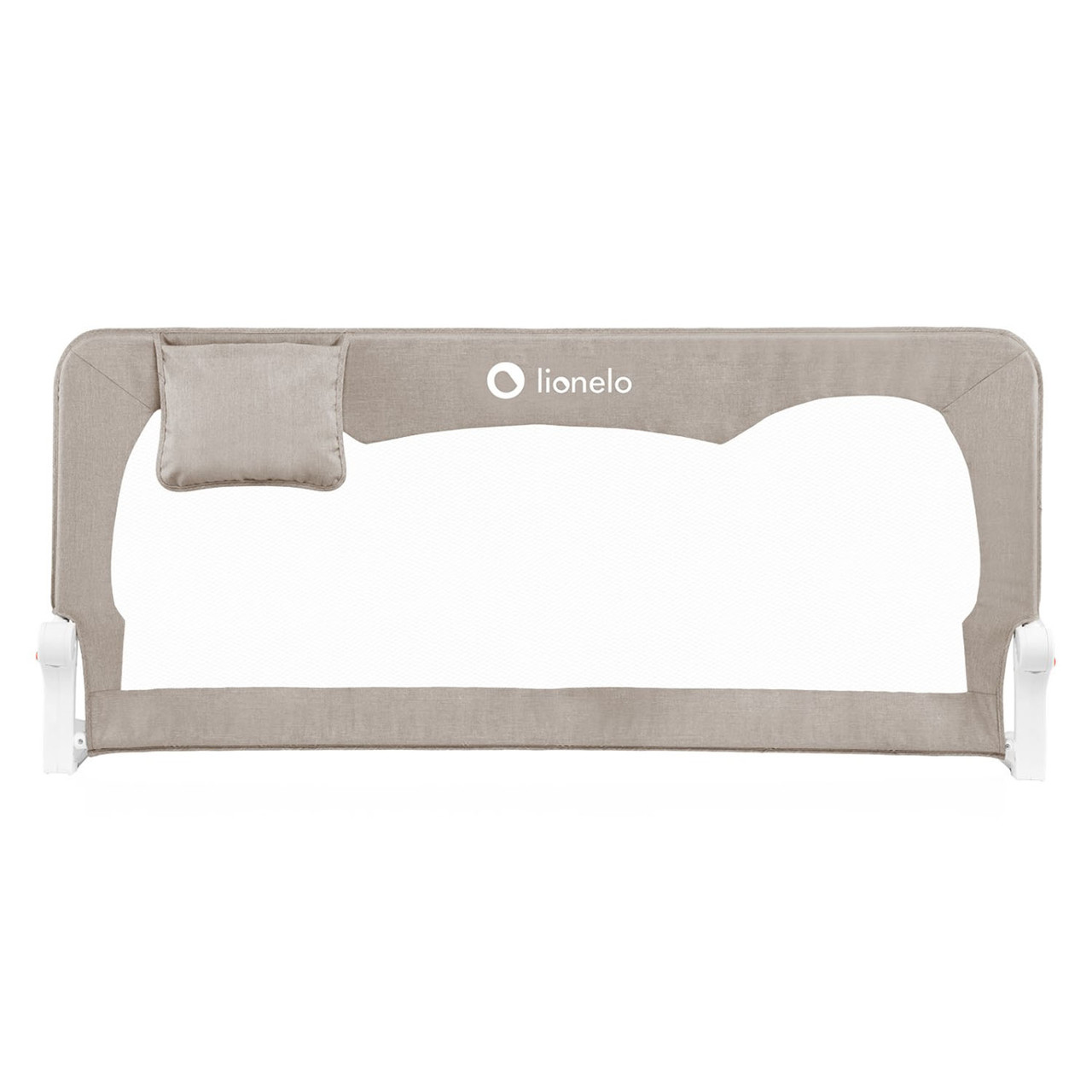 Бортик захисний для ліжка Lionelo Hanna Beige Melange (поліестер, максимальне навантаження 27кг) Бежевий, фото 1