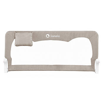 Бортик захисний для ліжка Lionelo Hanna Beige Melange (поліестер, максимальне навантаження 27кг) Бежевий