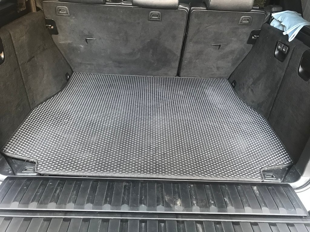 Килимок у багажник Eva для BMW X5 E53 1999-2006 Багажний Автокилимок Єва БМВ Х5 ікс5 Е53 чорний