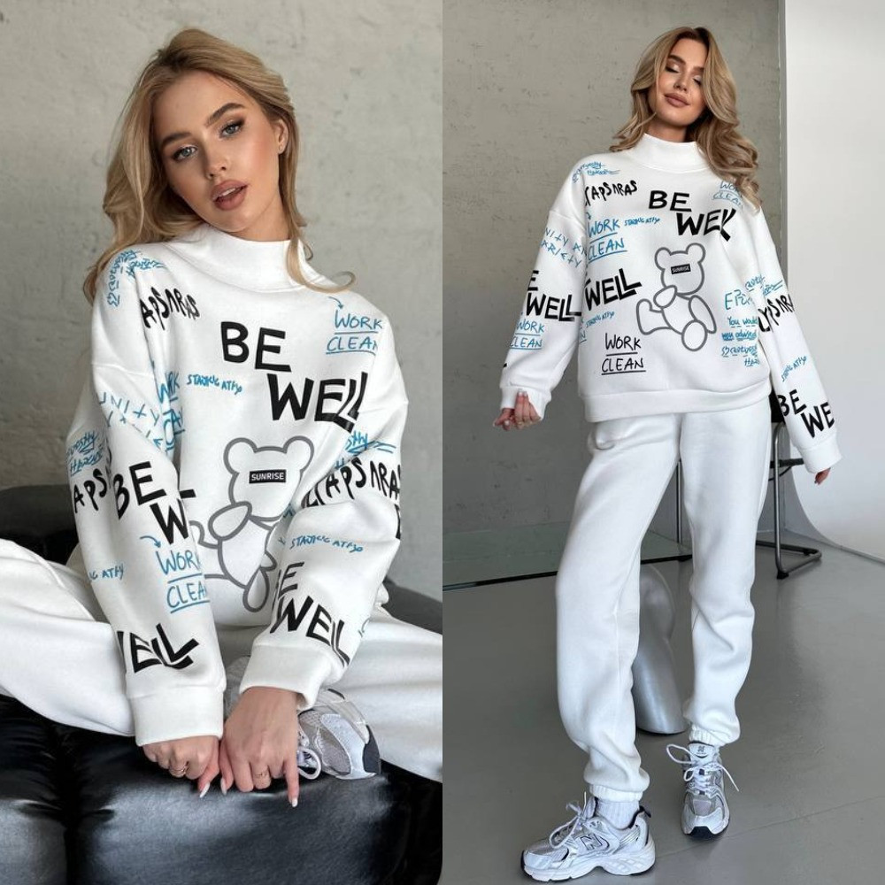 Жіночий теплий спортивний костюм, фото 1