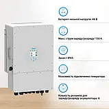 Гібридний інвертор SUN-06K-SG03LP1-EU Deye WiFi (6 kW, 1 фаза, 2 MPPT, LV), фото 4
