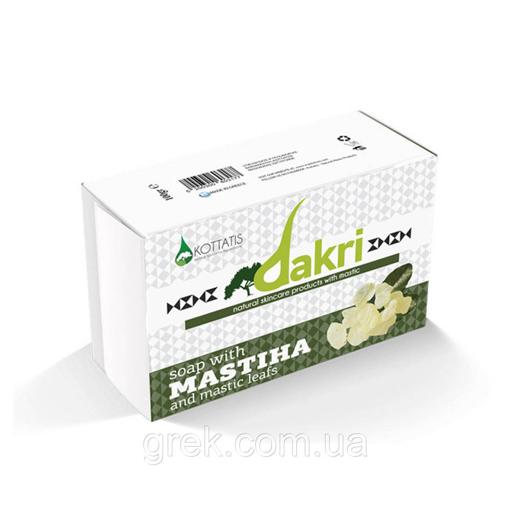 Мило з мастикою та мастичним листям Dakry 100 г, фото 1